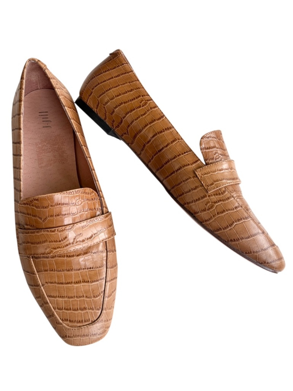 J. Jill Leather Loafer Flats Tan Size 11